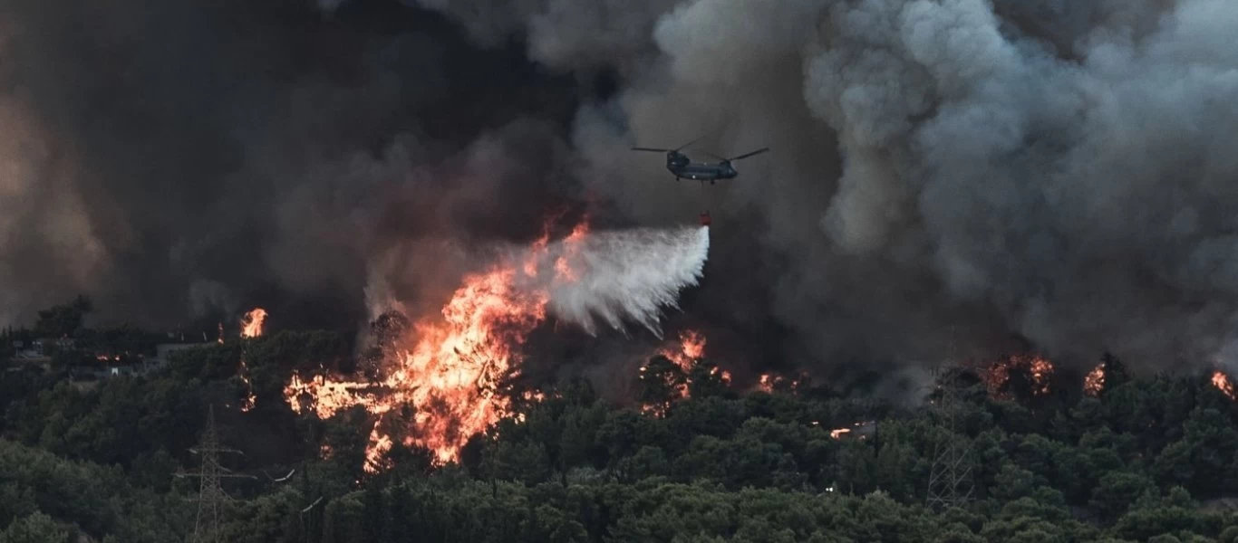 Διαπίστωση ειδικού για τις φωτιές - «Αυτό που ζούμε μας προειδοποιεί ότι το ζοφερό μέλλον είναι εδώ» (βίντεο)